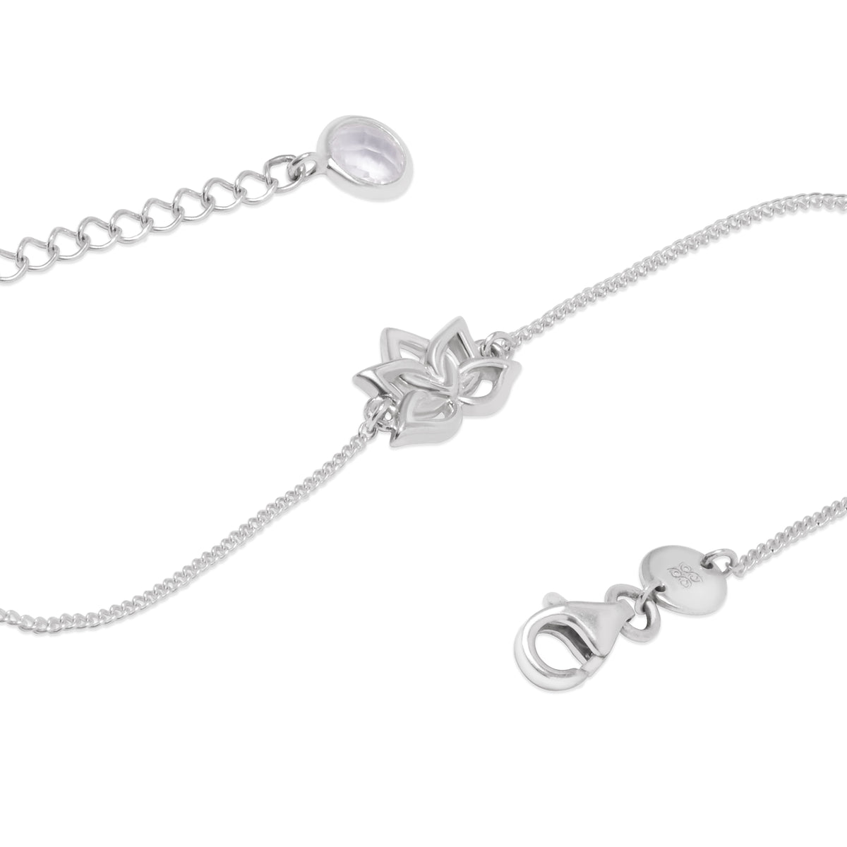 Gelang Perak 925 Koleksi Water Lily Sterling Silver