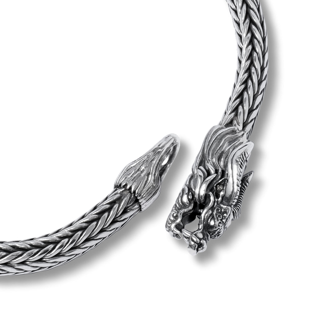 Dragon Sterling Silver 925 Chain Bracelet