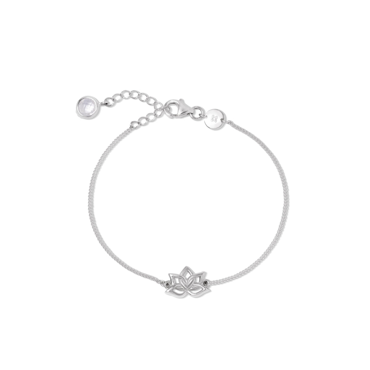 Gelang Perak 925 Koleksi Water Lily Sterling Silver