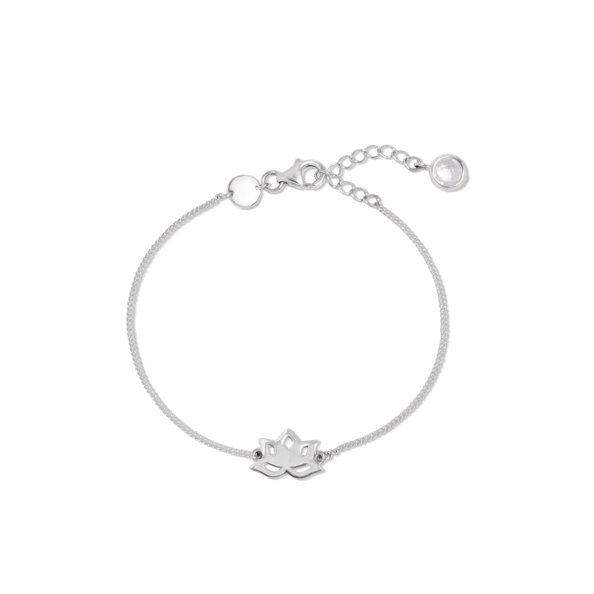 Gelang Perak 925 Koleksi Water Lily Sterling Silver