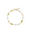 Gelang Koleksi Prong Sterling Silver 925 Gold Plated