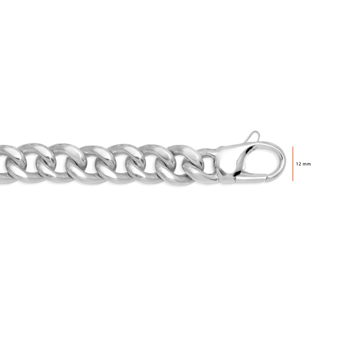 Gelang Rantai Perak Koleksi Cuban Sterling Silver 925 Sunaka Jewelry