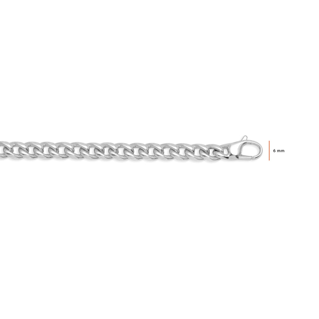 Cuban Sterling Silver 925 Sunaka Jewelry Collection Chain Bracelet