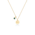 Kalung Rantai Koleksi Mantra Balance Sterling Silver 925 Gold Plated