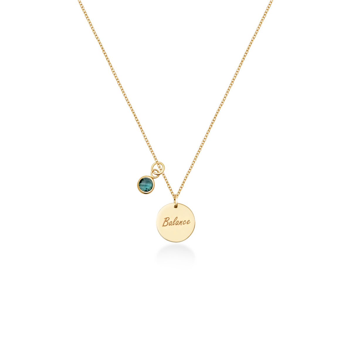 Kalung Rantai Koleksi Mantra Balance Sterling Silver 925 Gold Plated