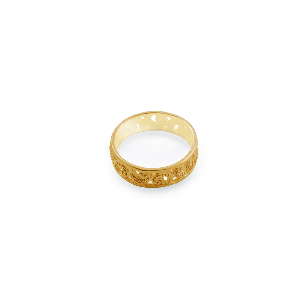 Small Band Ring 925 Silver Ombak Segara Collection Sterling Silver