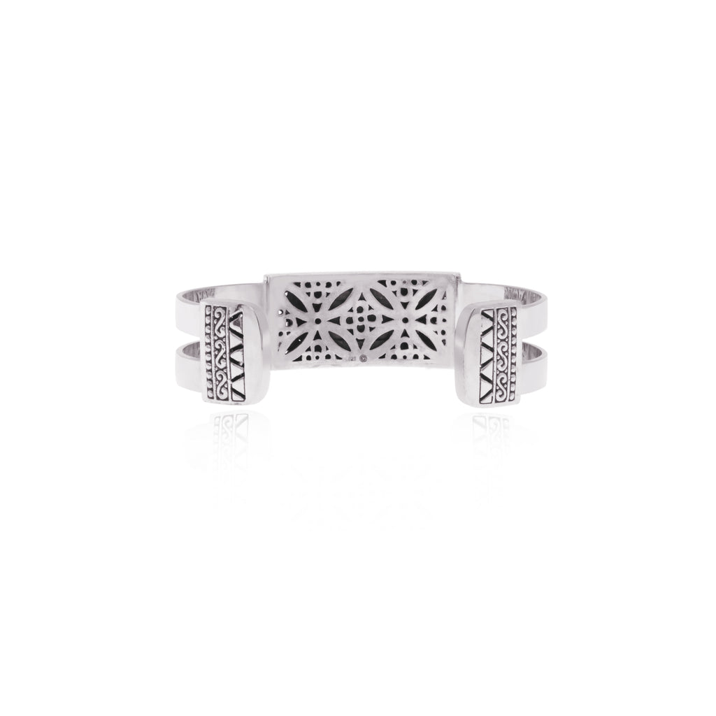 Small Bohemian Collection 925 Sterling Silver Bangle