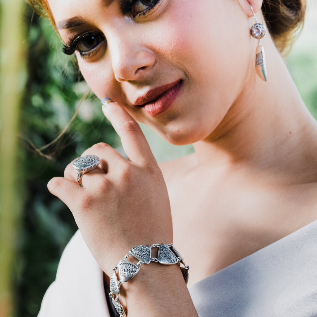 Indonesian Batik Collection Drop Earrings