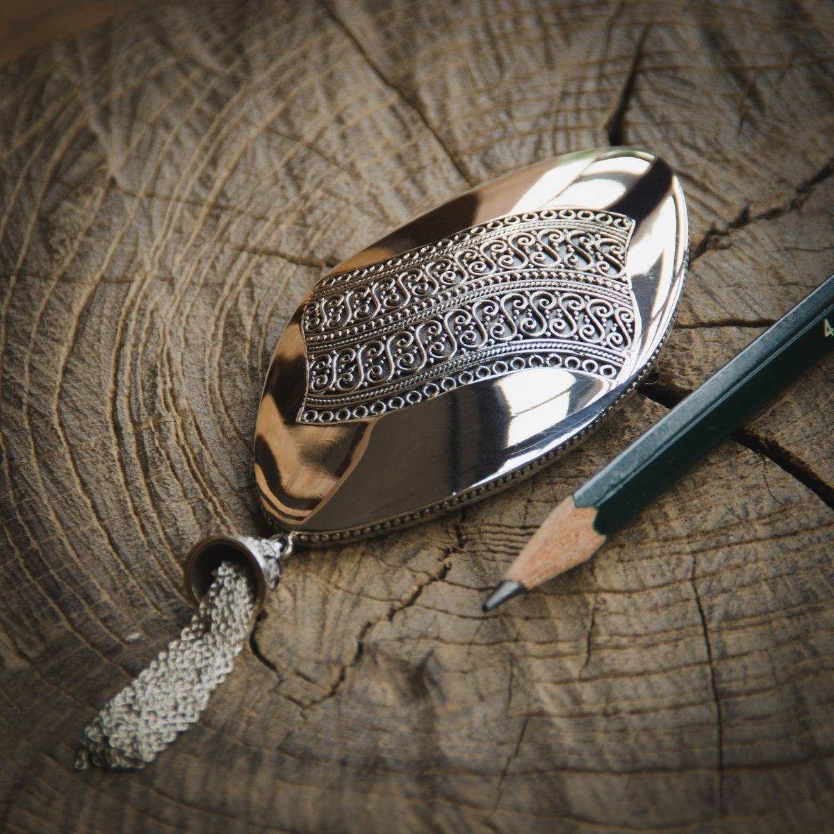 Bross Koleksi Batik Indonesia Sterling Silver 925