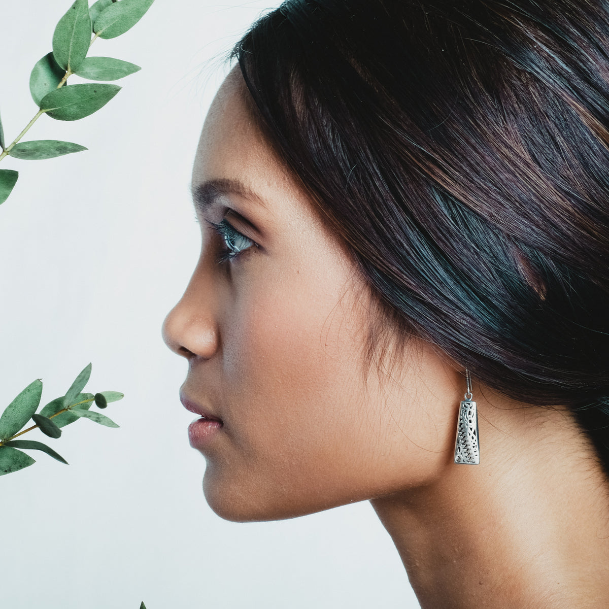 Anting Dangling Perak 925 Koleksi Bhineka
