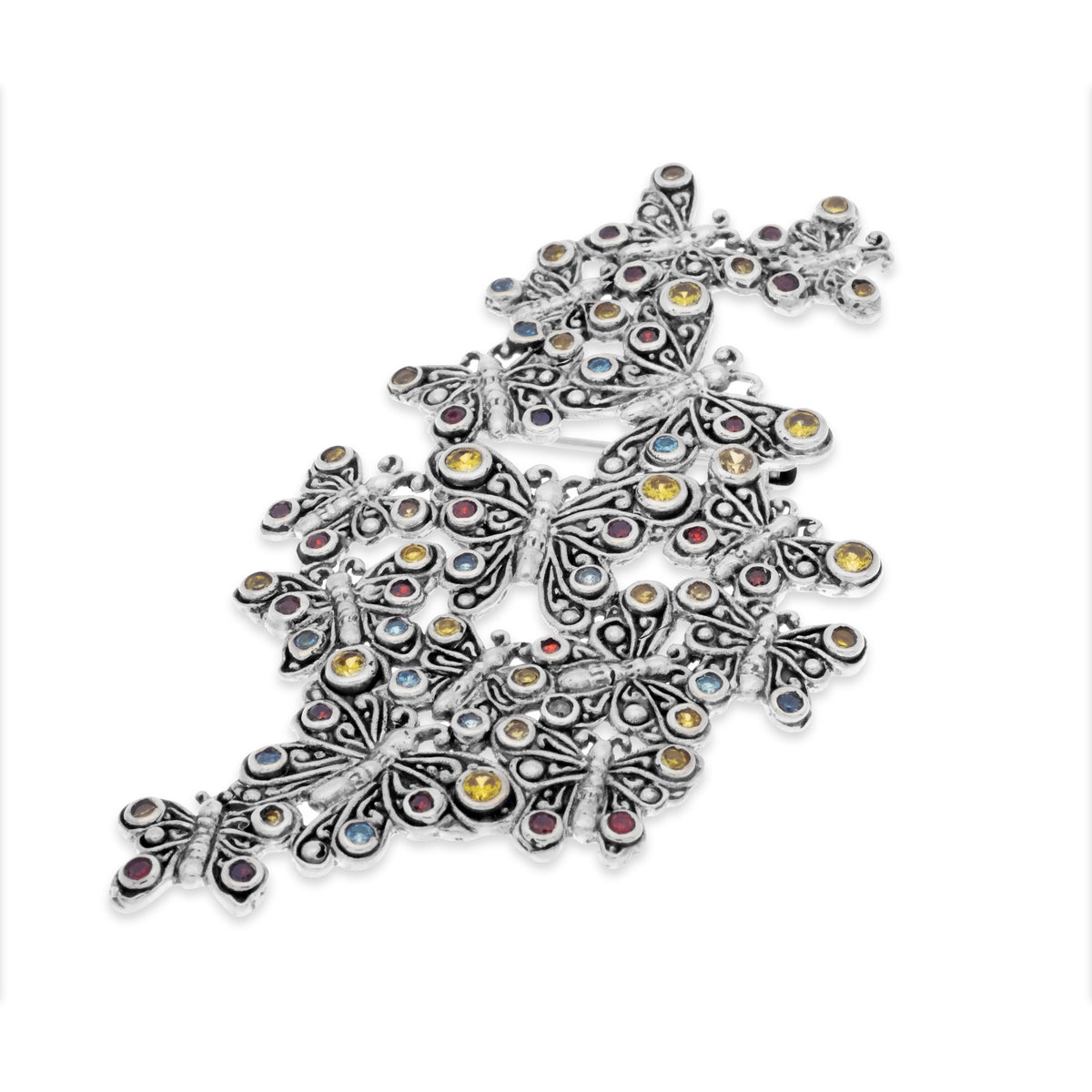 Bross Double Perak Koleksi Kupu Kupu Sterling Silver 925