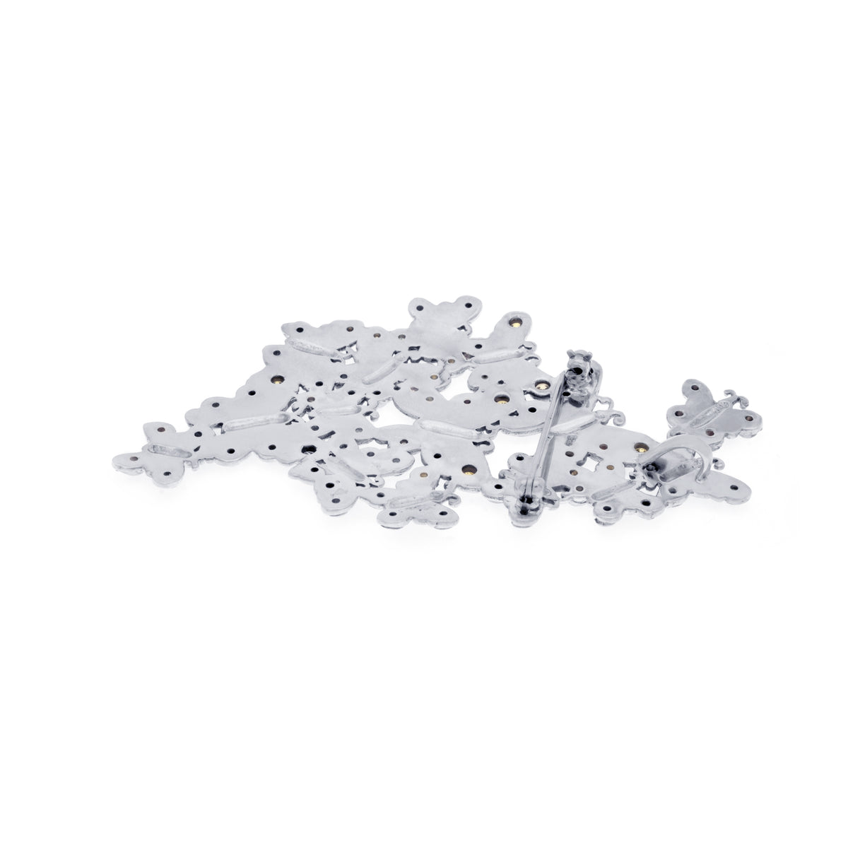 Bross Double Perak Koleksi Kupu Kupu Sterling Silver 925