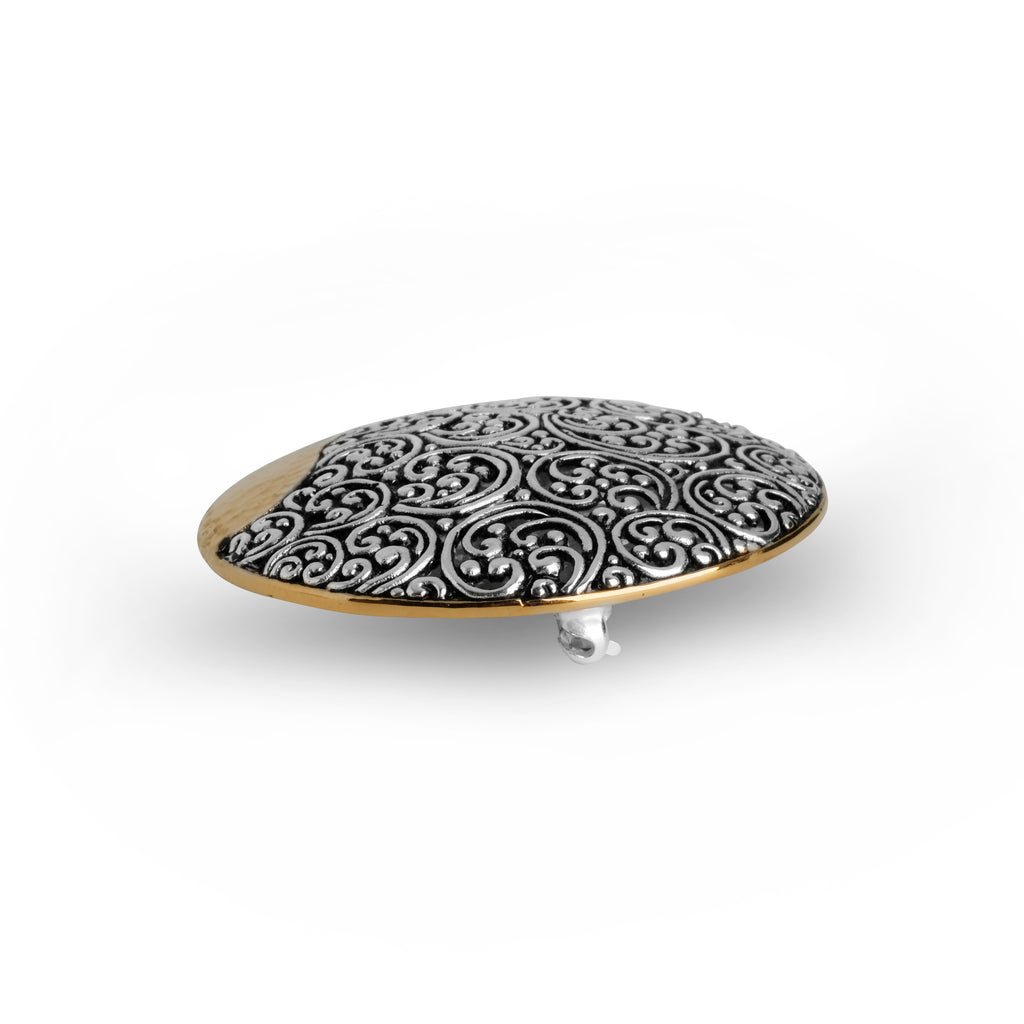 Ayung's 925 Silver Brooch Collection