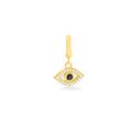 Charm Perak Koleksi Evil Eye Sterling Silver 925 Gold Plated
