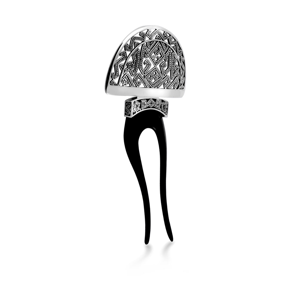 925 Silver Brooch Songket Collection Sterling Silver