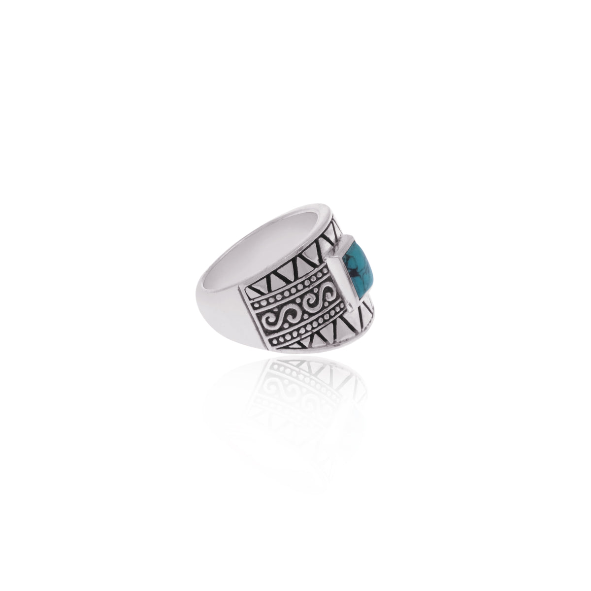 Cincin Band Perak Koleksi Bohemian Sterling Silver 925