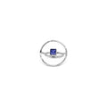 925 Silver Ring Aeon Collection Iolite Gemstone