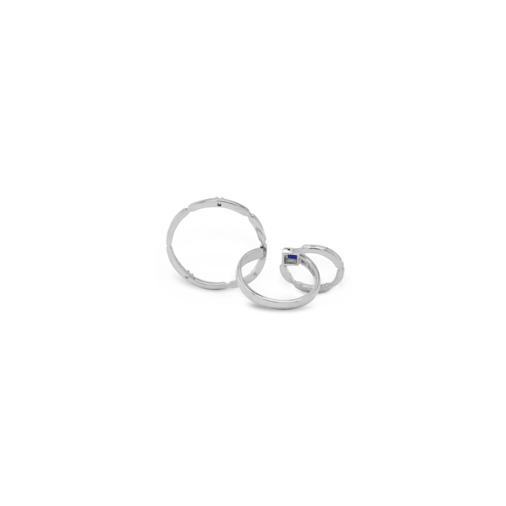 Cincin Perak 925 Koleksi Aeon Permata Iolite