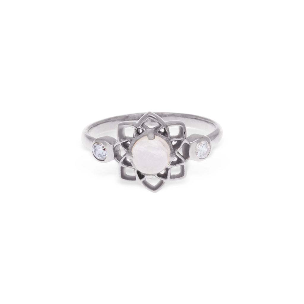 Cincin Perak Koleksi Moonstone Sterling Silver 925