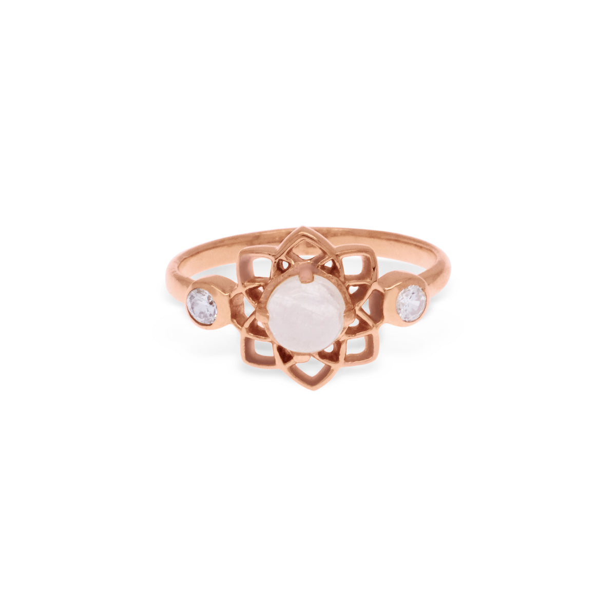 Cincin Perak Koleksi Moonstone Sterling Silver 925