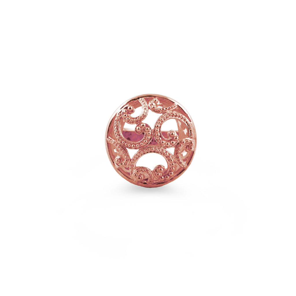 Cincin Cocktail Besar Perak 925 Koleksi Ombak Segara Sterling Silver