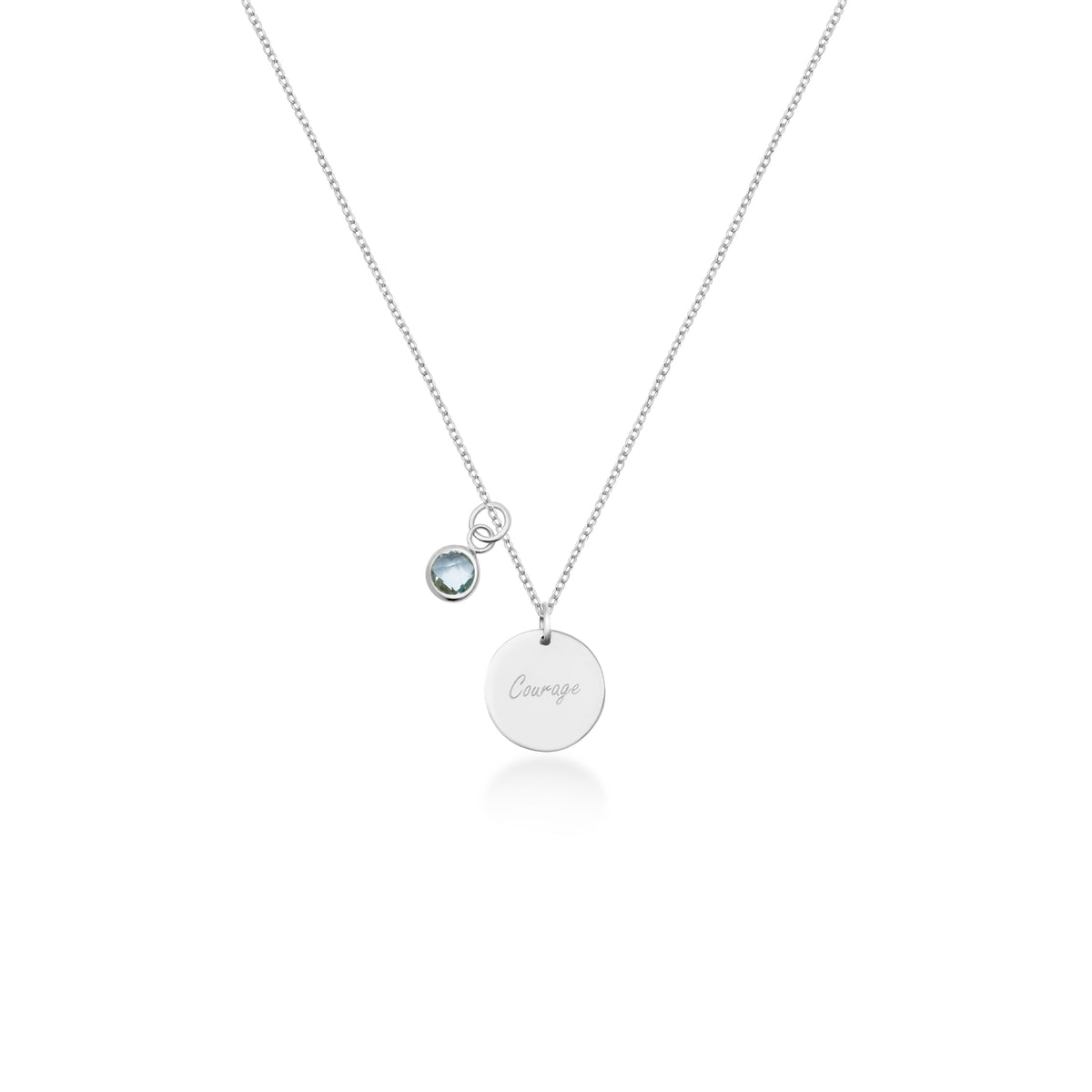 Kalung Rantai Koleksi Mantra Courage Sterling Silver 925