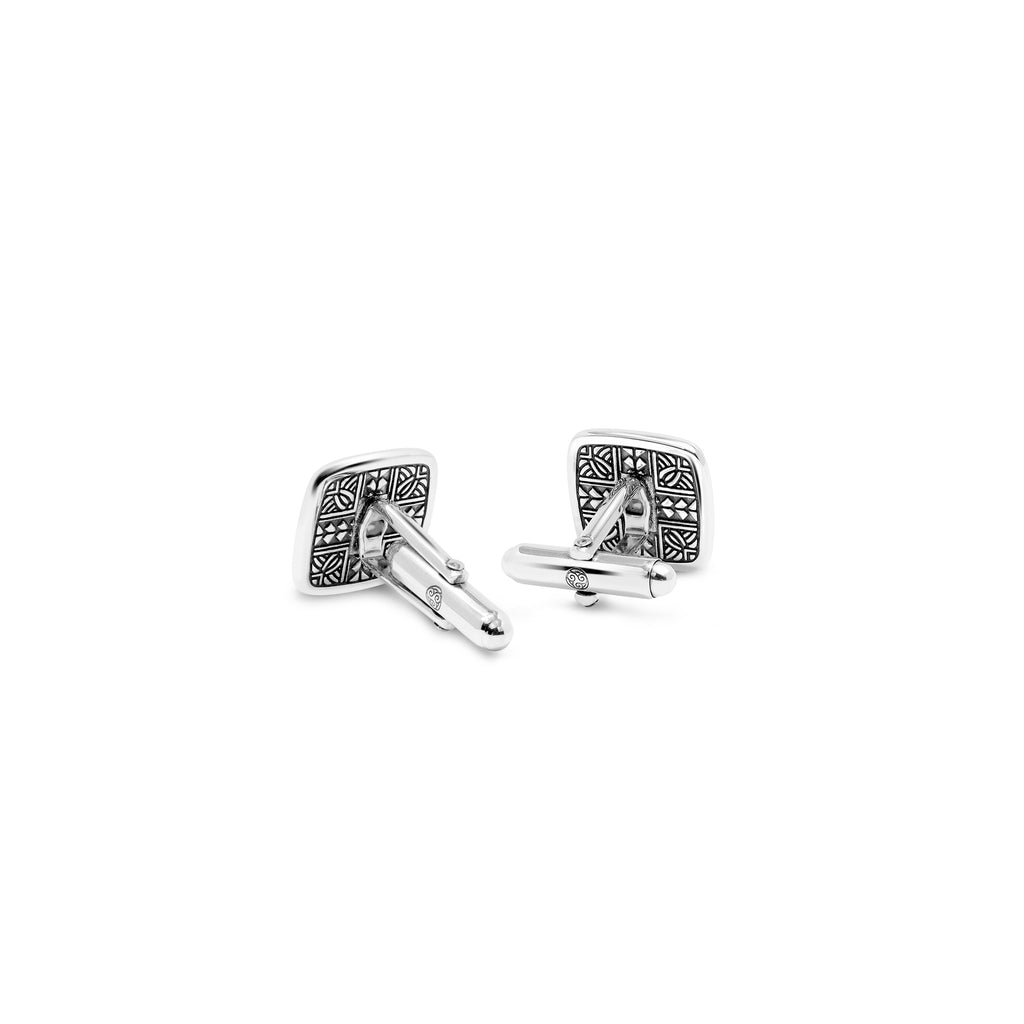 Cufflink 2 Maori Sterling Silver 925