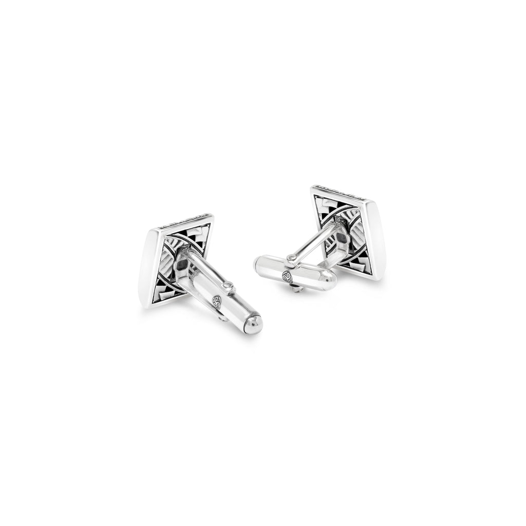 Maori Cufflink 1 Sterling Silver 925