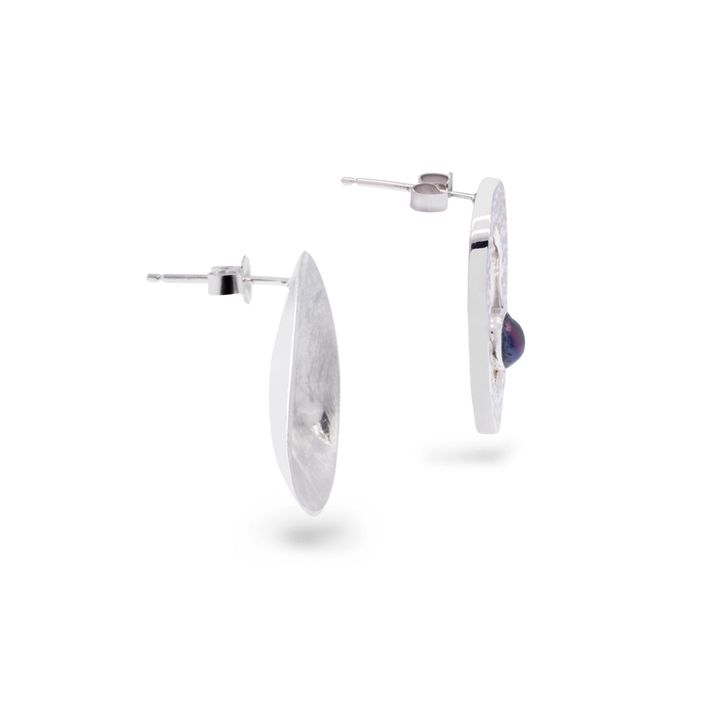 Dulcet Collection Sterling Silver 925 Stud Earrings