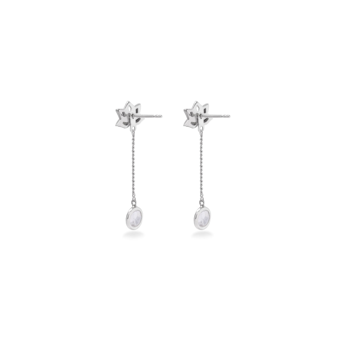 Anting Perak 925 Koleksi Water Lily Sterling Silver