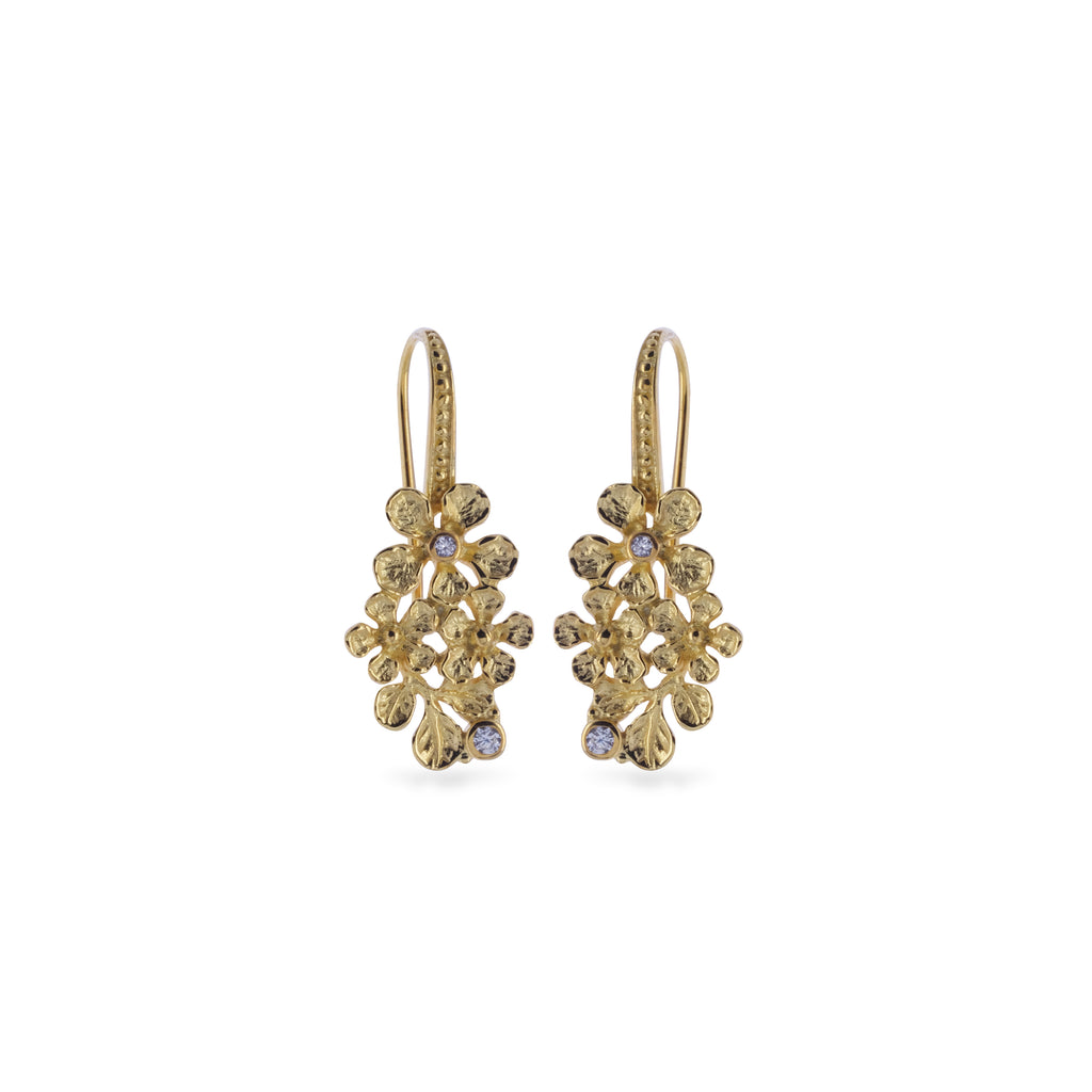 Anting Dangling Perak 925 Koleksi Flamboyan