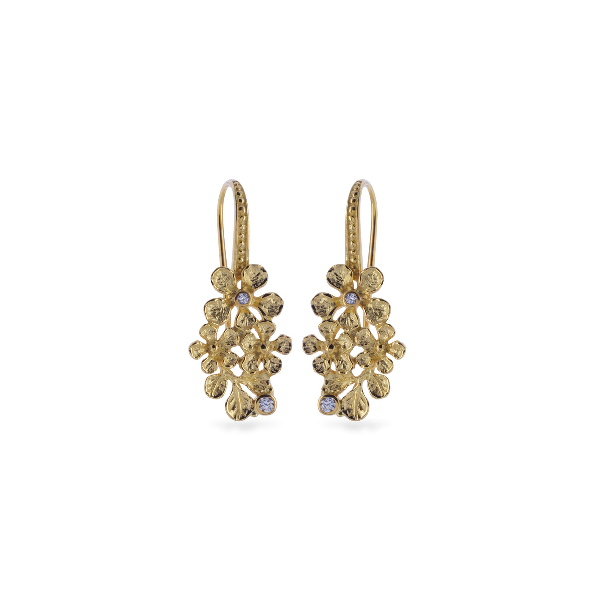 Anting Dangling Perak 925 Koleksi Flamboyan