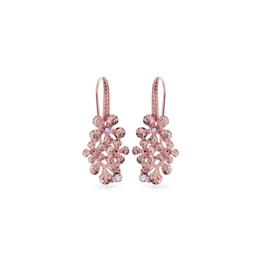 Anting Dangling Perak 925 Koleksi Flamboyan