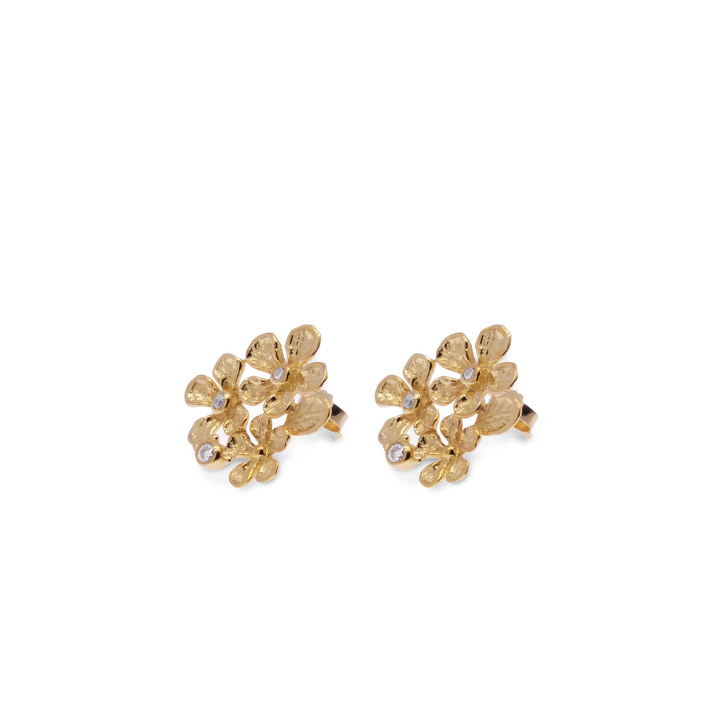 Anting Stud Perak 925 Koleksi Flamboyan