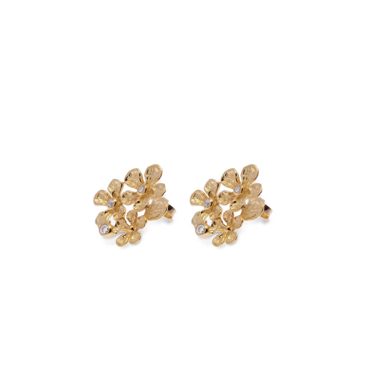 Anting Stud Perak 925 Koleksi Flamboyan