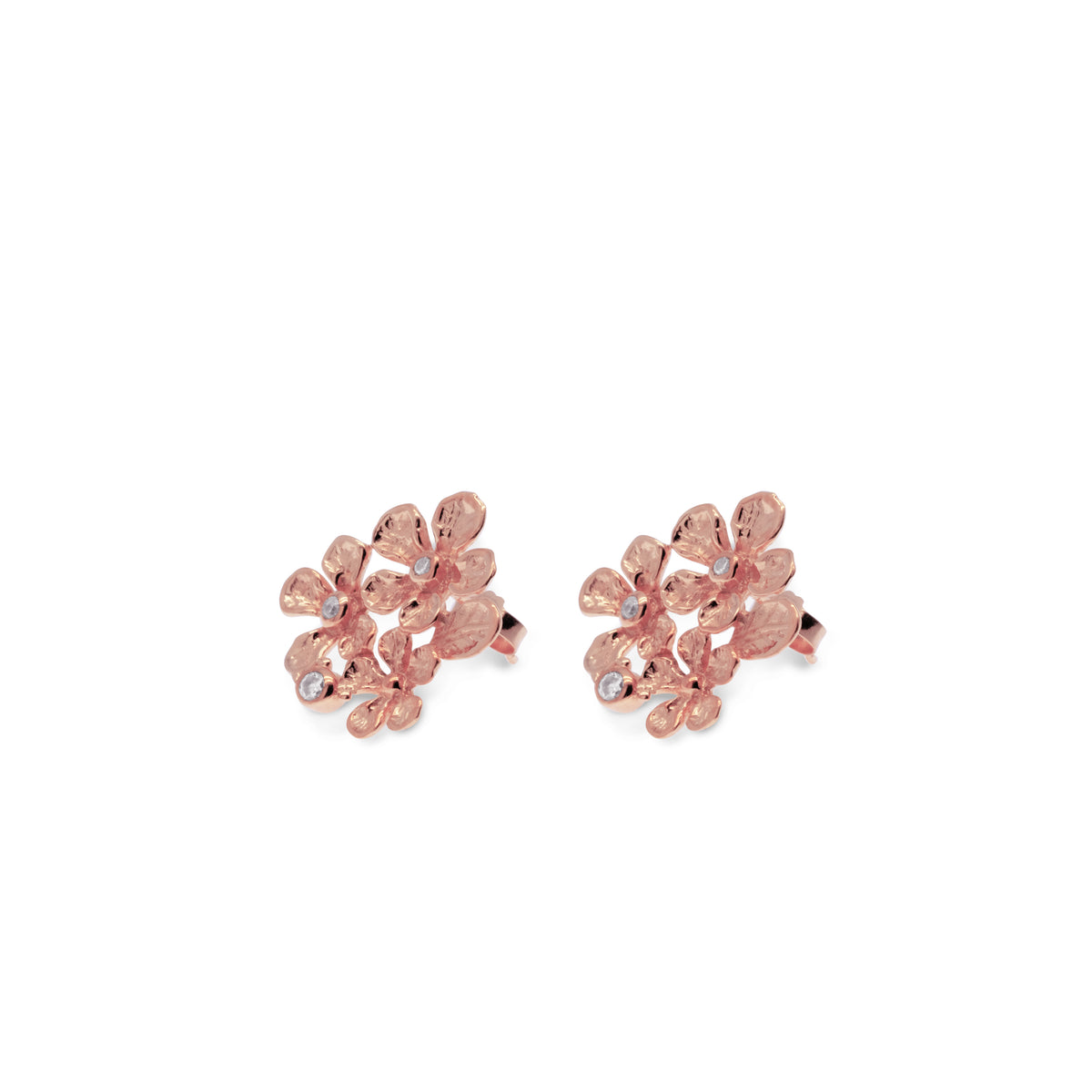 Anting Stud Perak 925 Koleksi Flamboyan
