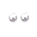 Anting Hoop Perak 925 Koleksi Flamboyan