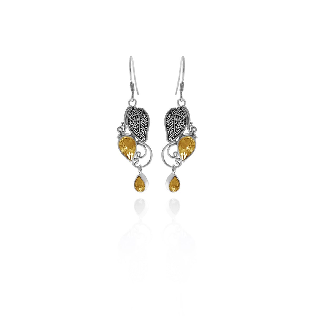 Anting Dangling Koleksi Kembang Harum Sterling Silver 925