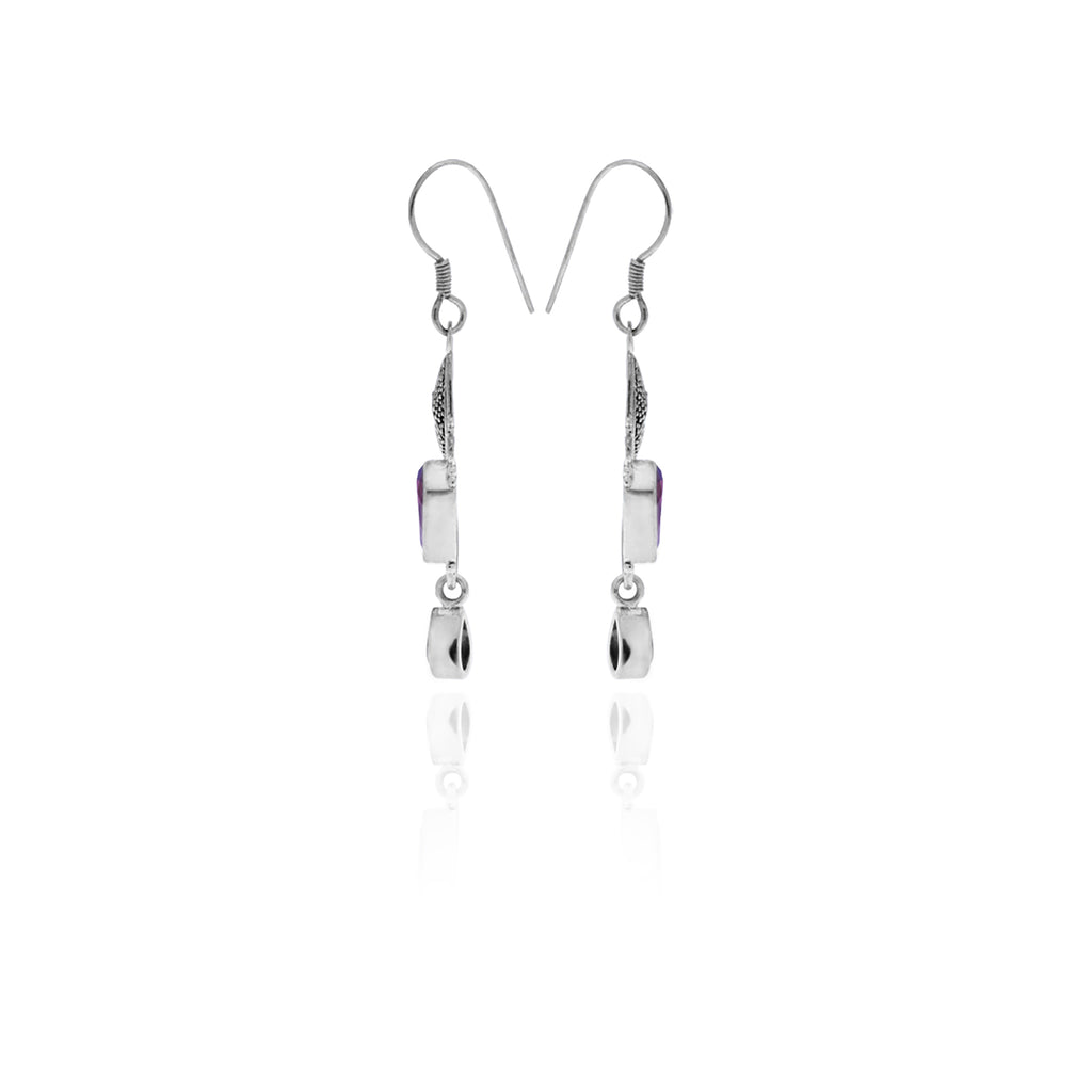 Anting Dangling Koleksi Kembang Harum Sterling Silver 925