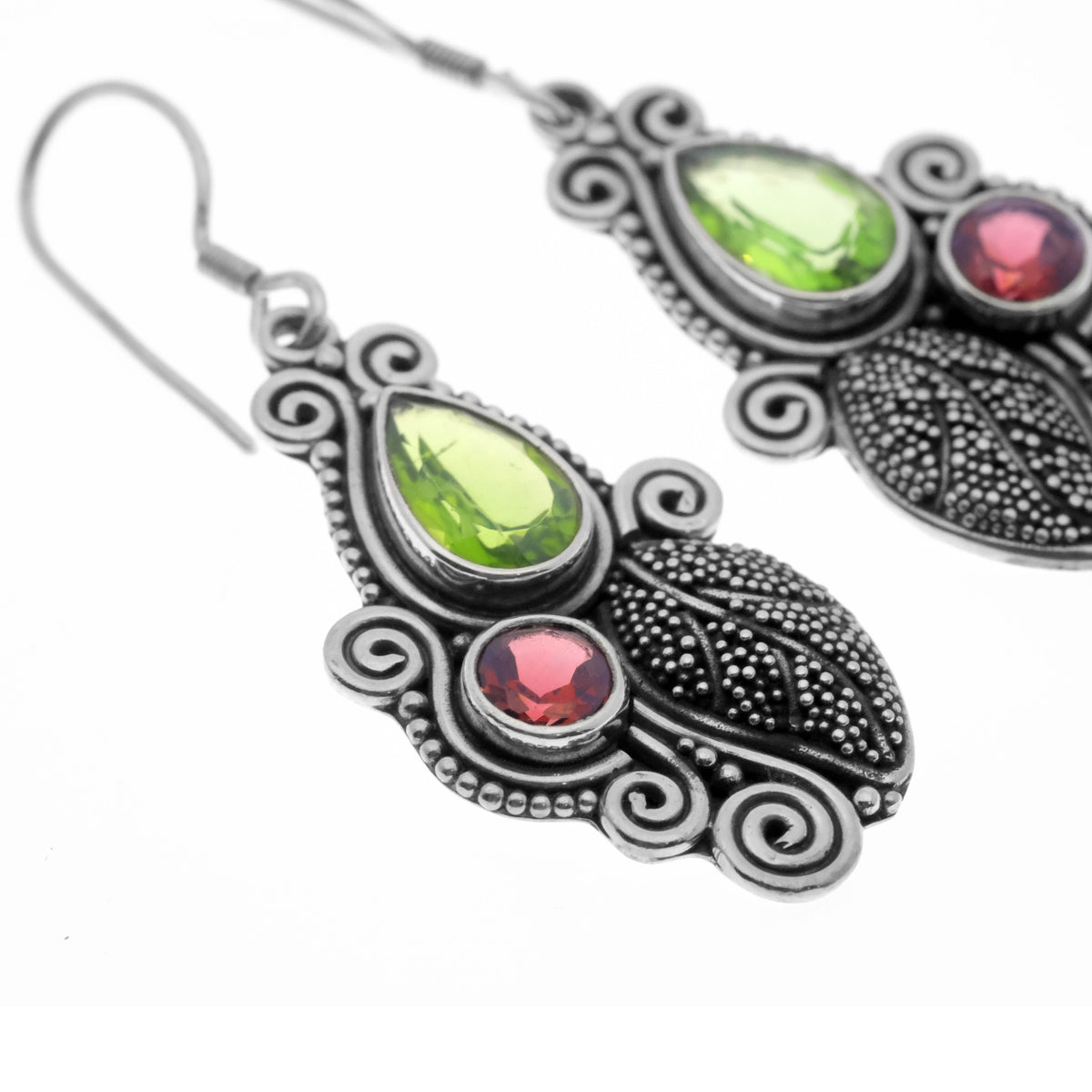 925 Silver Kembang Harum Collection Dangle Earrings