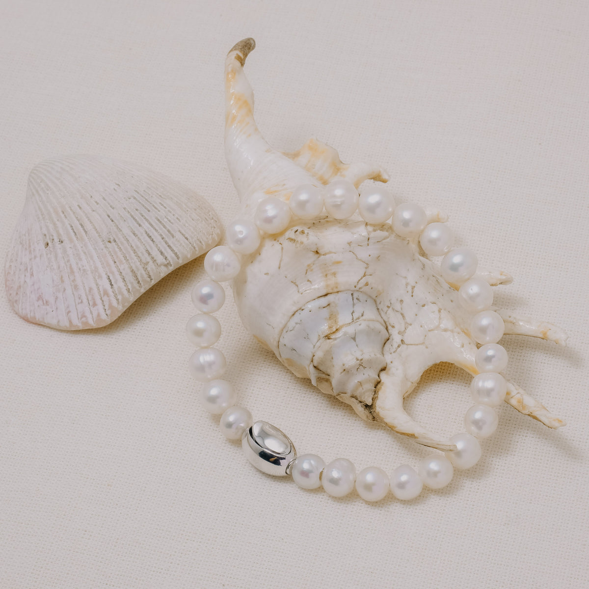Lumine Pearl Sterling Silver 925 Classic Bracelet