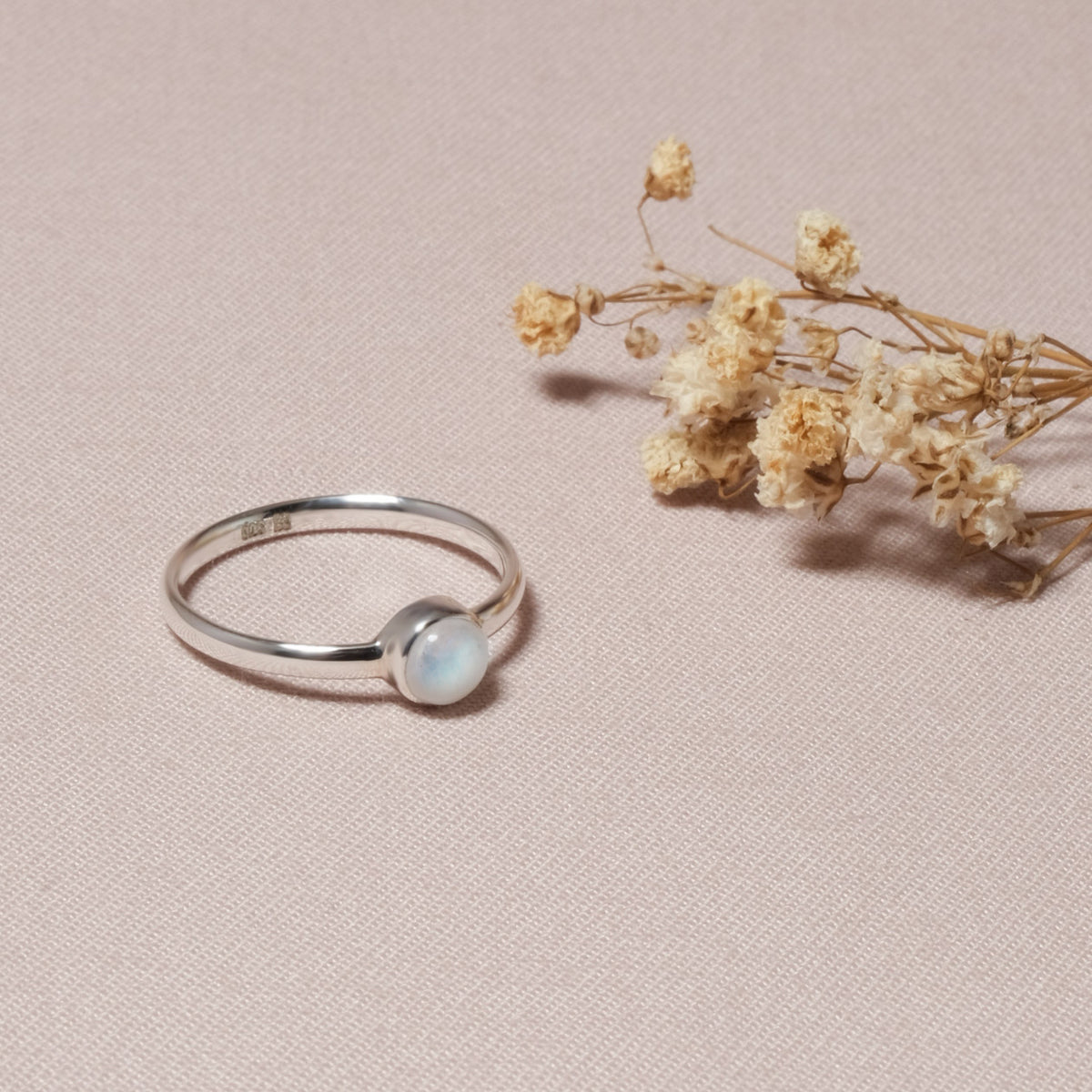 Cincin Round Koleksi Serenity Perak 925