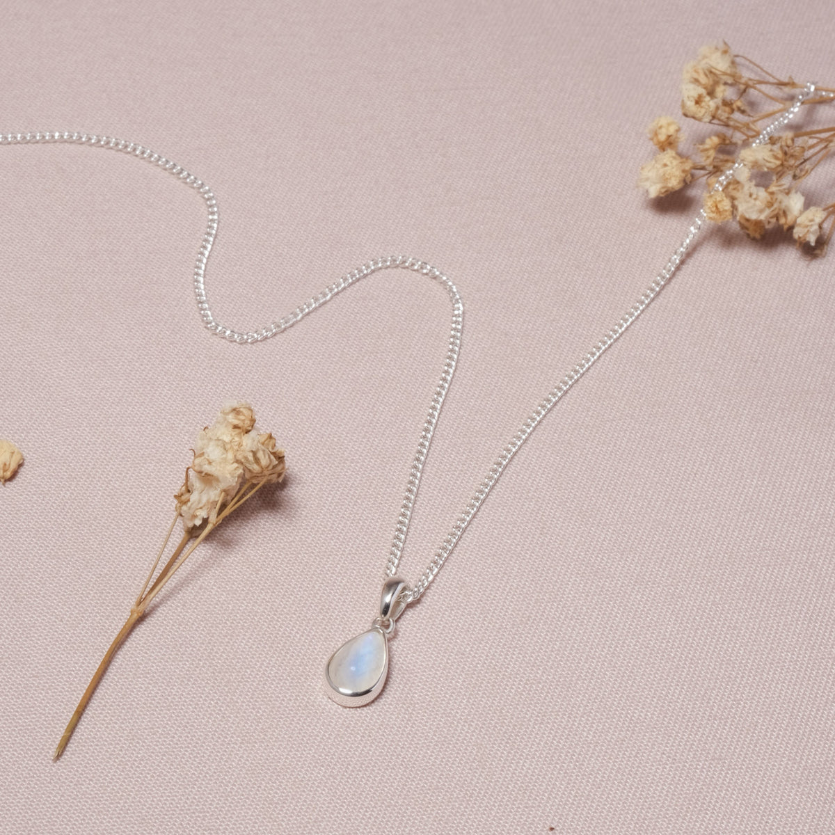 Pendant Kalung Teardrop Koleksi Serenity Perak 925