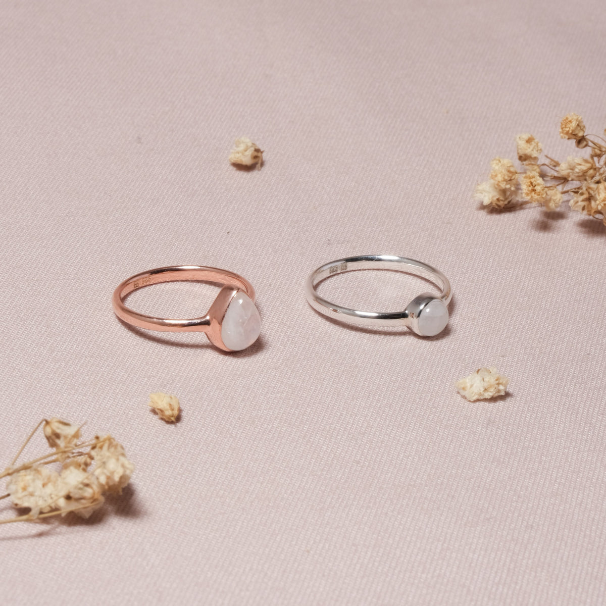 Cincin Teardrop Koleksi Serenity Perak 925