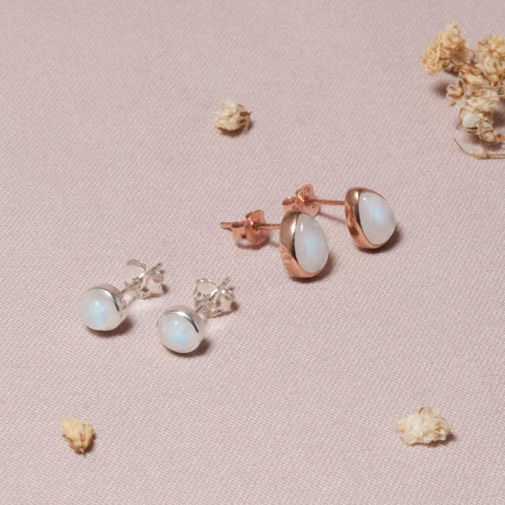 Anting Stud Round Koleksi Serenity Perak 925
