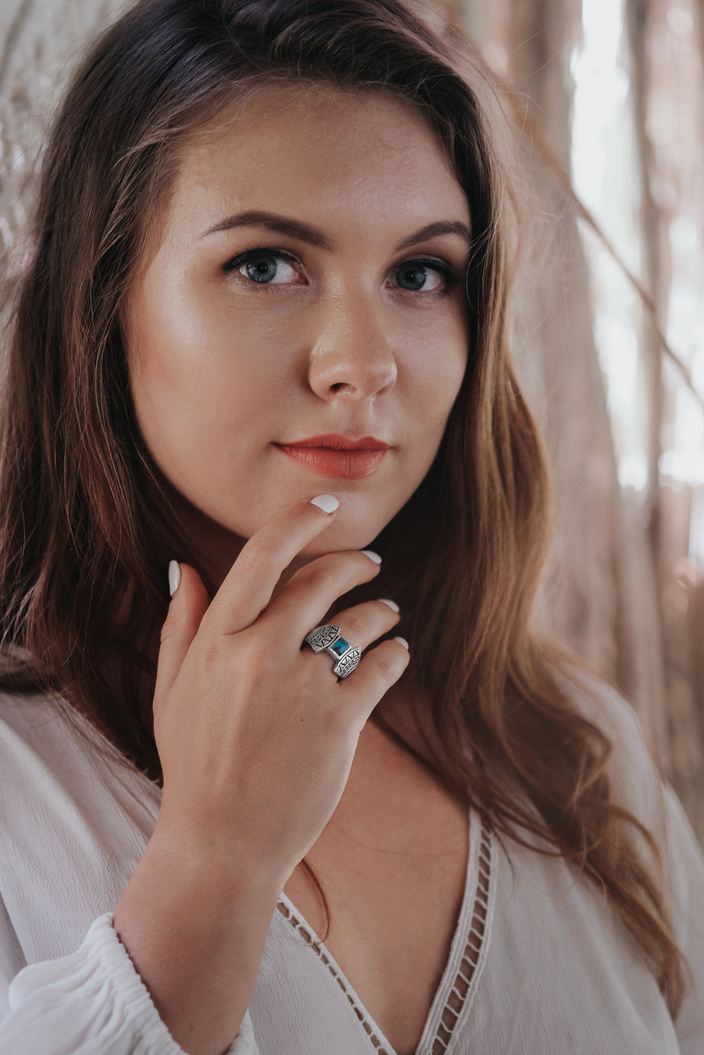 Bohemian Collection Sterling Silver 925 Ring