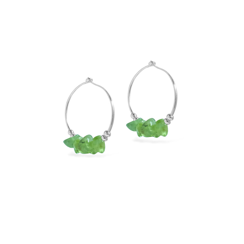 Anting Hoop Koleksi Aura Sterling Silver 925