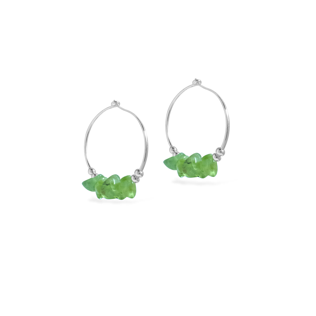 Anting Hoop Koleksi Aura Sterling Silver 925