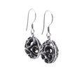 Anting Bulat Besar Perak 925 Koleksi Ombak Segara Sterling Silver