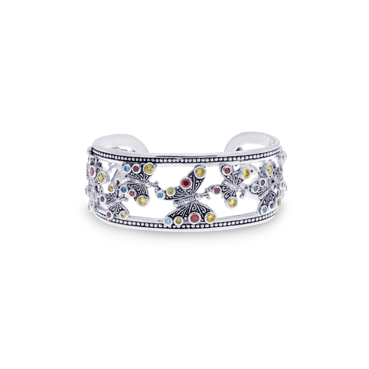 Gelang Bangle Besar Koleksi Kupu Kupu Sterling Silver 925